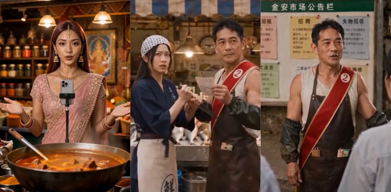 黄果AI短剧极品特务别惹卖猪肉的第5至6集 金安市场间谍风波全面爆发 星爷怒斥假新闻