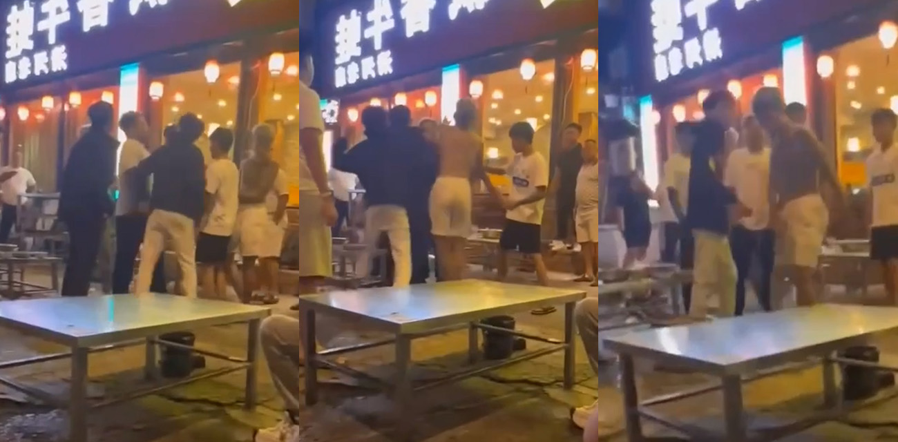 济南24W粉丝抖音男网红副官烧烤打架事件4 济南24W粉丝抖音男网红副官烧烤打架事件4