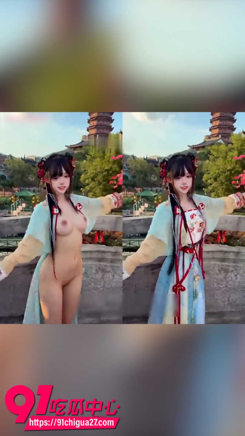 AI脱衣抖音女网红失眠熊大尺度裸舞福利3