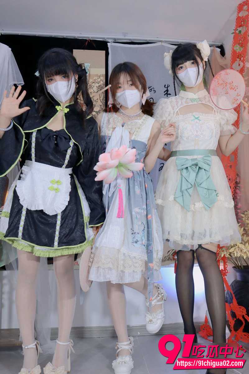 3萌妹三人组 5