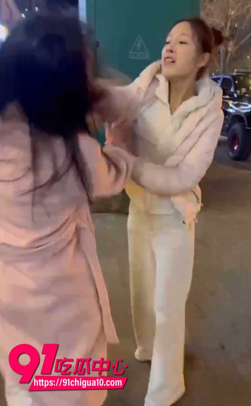 河北保定新婚人妻 在街头围堵暴打小三 抓头发扇耳光尽显霸气一面