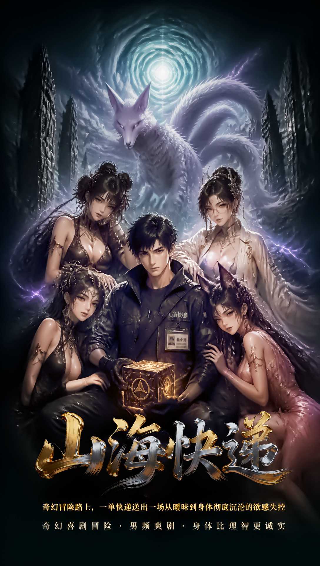 持续为您带来 奇幻喜剧冒险男频爽剧《山海快递》第3集 冒险升温呼吸破碎