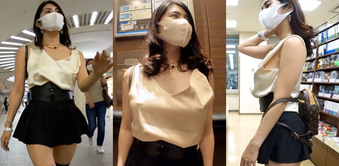 日本抄底偷拍 丰乳肥臀少妇黑丝短裙下怼逼特写 镜头怼到飞起!