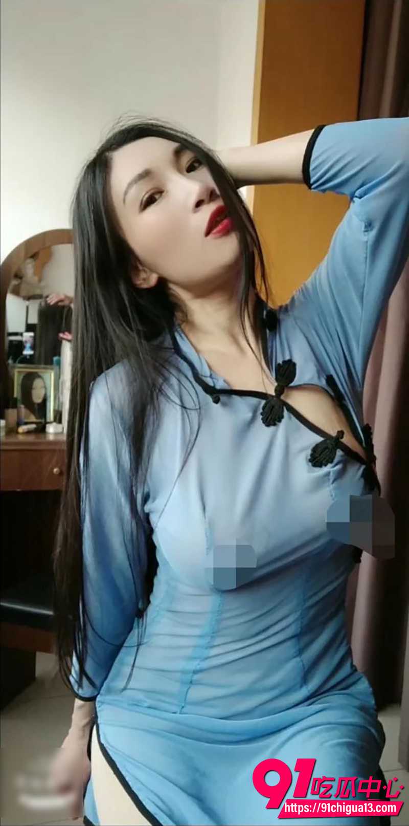 四川女神古早陌陌 早期大尺度艳舞视频 透明黑丝艳舞色诱!