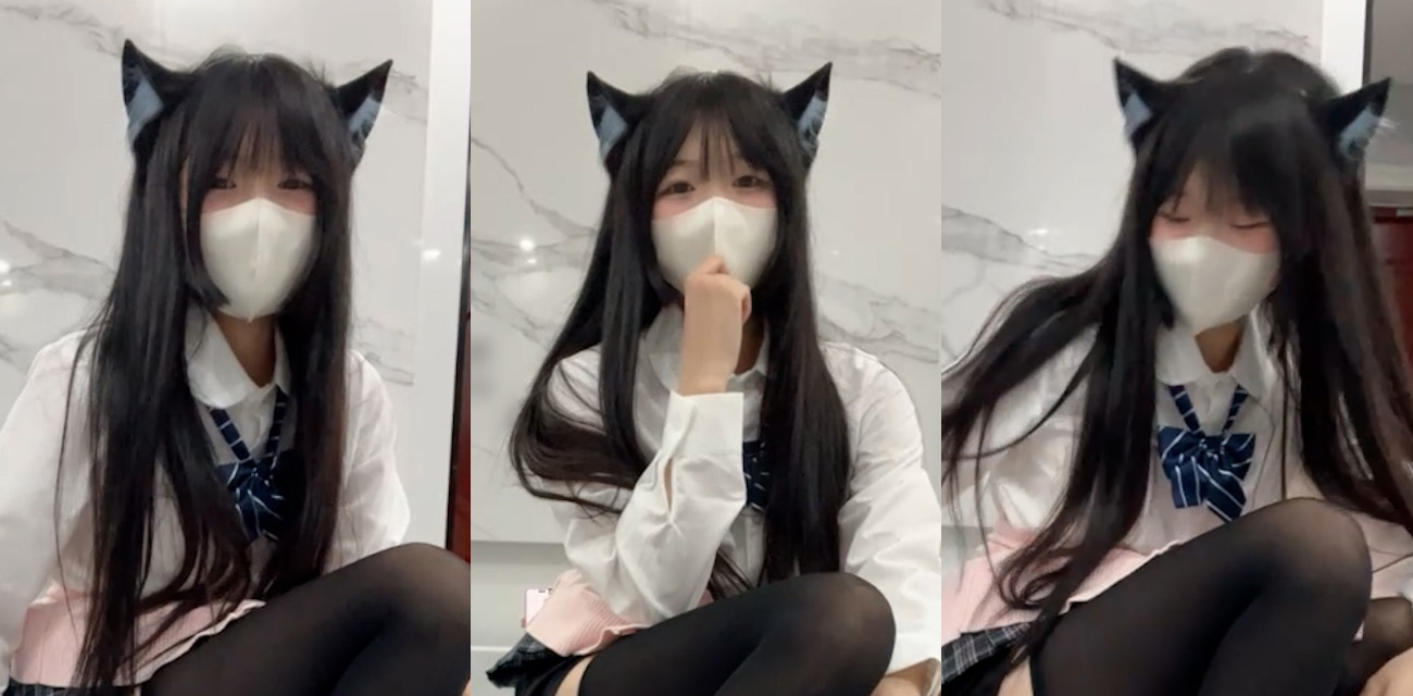 白嫩女高中生身穿JK制服把女同学调教成听话母狗6