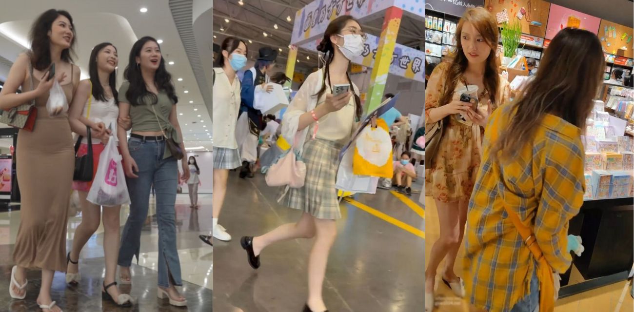 商场抄底各种美女 高冷模特 清纯女神 可爱萝莉 一网打尽!