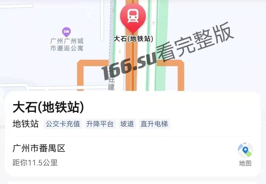 广州番禺大石地铁站事件 配图