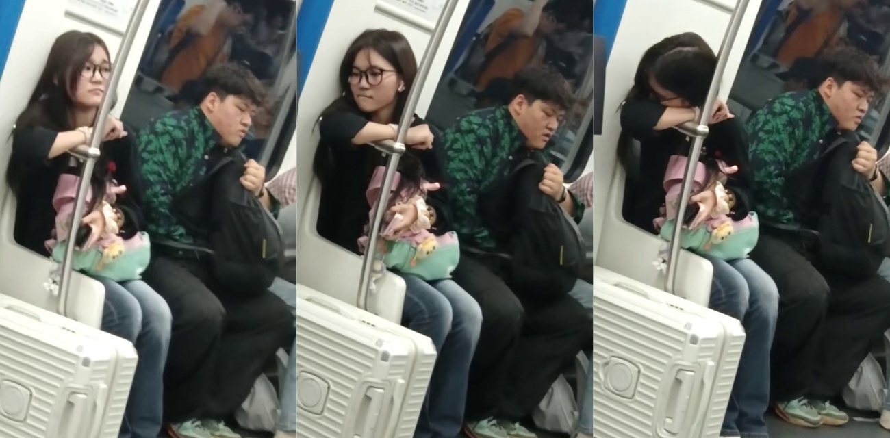 地铁反差猛男公开打飞机事件完整回顾 5月26日地铁尴尬一幕曝光始末
