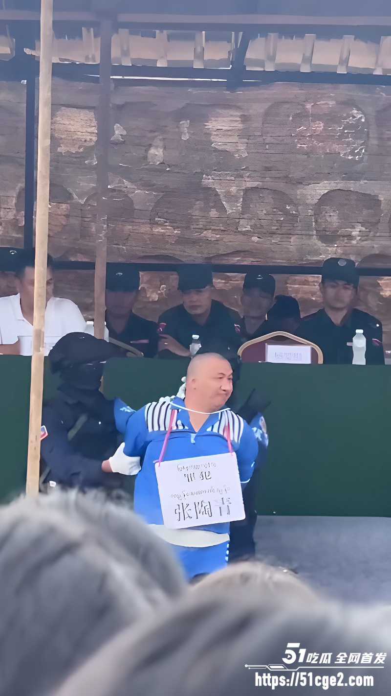 张陶青 缅甸佤邦公审喊不服 6 张陶青 缅甸佤邦公审喊不服 6