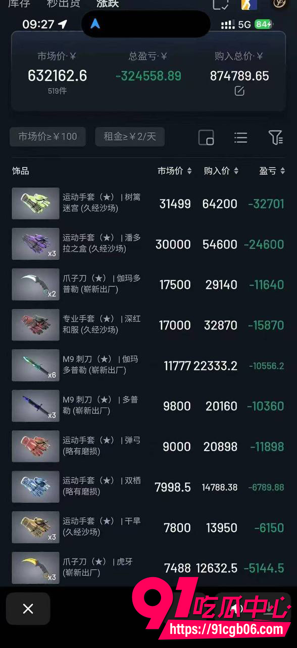 csgo饰品市场崩盘！学生跳楼！9