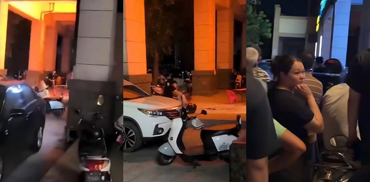 广东茂名电城 海景明珠七夕持刀伤人事件完整回顾 男子被绿怒砍女子数刀现场视频曝光