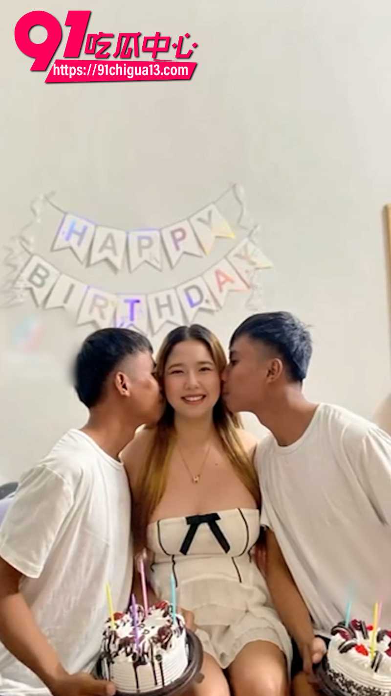 TIKTOK泰国女网红Fah一妻多夫家庭爆红网络20