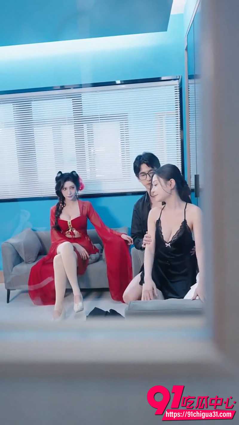 每日擦边短剧 医院夜班狐仙红衣魅惑吸精 普通打工仔反杀狂干狐妖护士！